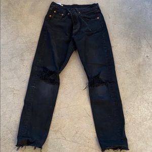 LEVIS 501 black SIZE 25